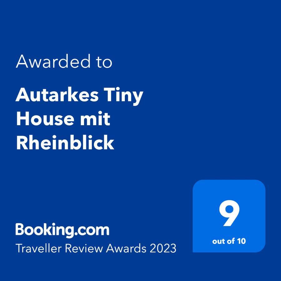 Appartamento Autarkes Tiny House Mit Rheinblick Rumikon Esterno foto
